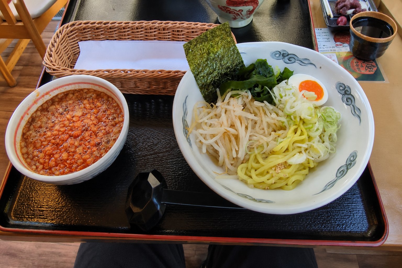権現からめもちの俺のつけ麺赤
